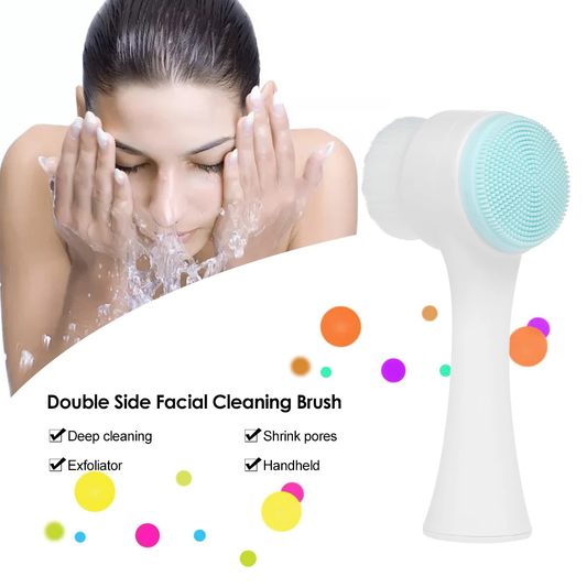 Double Sided Facial Brush